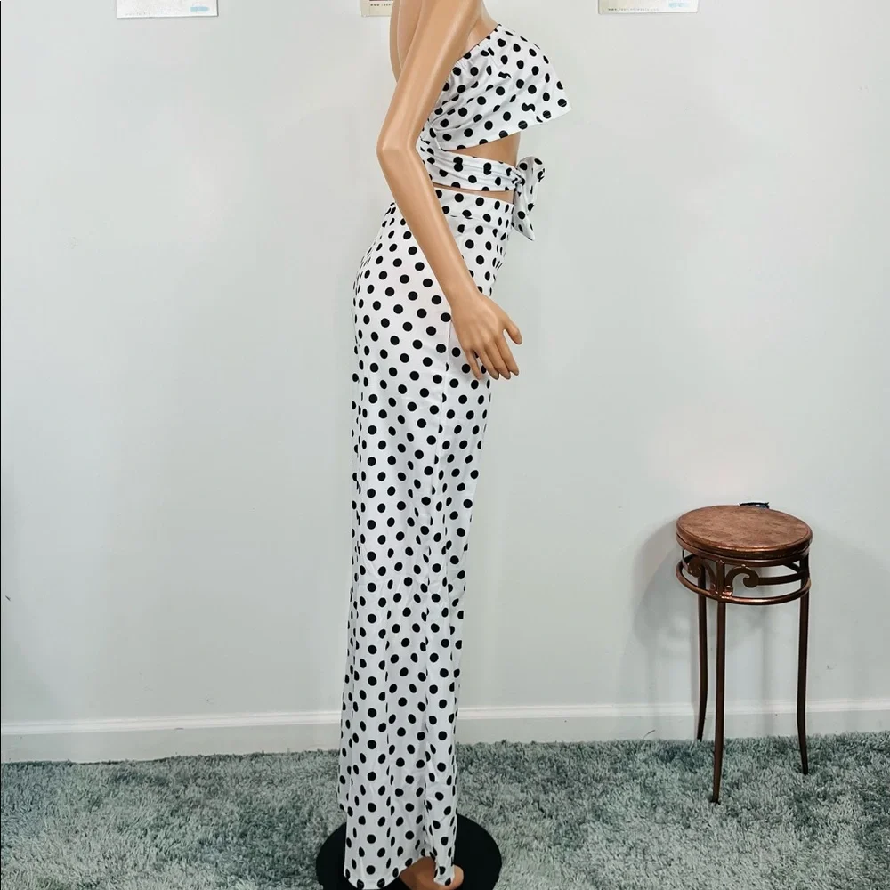 Polka Dot Pant Set: XL